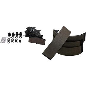 TRQ Brake Pads Ceramic Compatible with 91-00 Cadillac 88-02 Chevrolet GMC