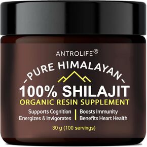 Pure Himalayan Shilajit Resin - Natural Immune Support Supplement with Fulvic Acid + Essential Trace Minerals Extract - Shilajit for Men & Shilajit for Women