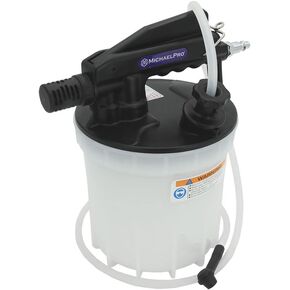 MichaelPro MP019005 1800cc Pneumatic Brake Bleeder, for Automotive Car Truck Motorcycle and ABS Brake Systems