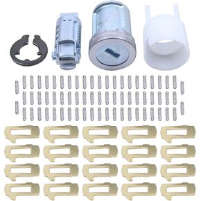 NewYall Ignition Lock Cylinder for Ford Edge 2007-2010, Escape 2001-2012, Flex 2009-2019, Focus 2000-2011, Fusion 2006-2012, Lincoln MKS 2009-2013, MKX 2007-2010, MKZ 2007-2012, Mercury
