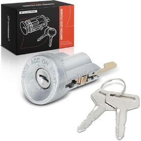 A-Premium Ignition Lock Cylinder with 2 keys Compatible with Toyota Vehicles - Corolla 1975-1979, Celica 1975-1981, Pickup 1979-1981 1983, Starlet 1981-1982, Tercel 1980-1982