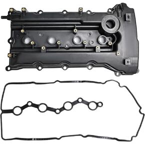 WATERWICH Valve Cover Compatible with Hyundai Sonata 2011-2015, Tucson2011-2013, Kia Forte 2010-2013, Optima 2011-2016, Sportage Rondo 2.4L 2.0L L4 Replacement for 224102G100