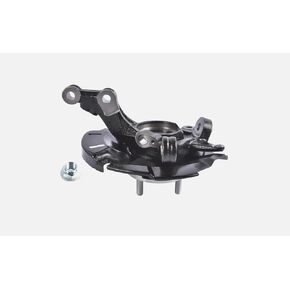 Front Left Driver Side Steering Knuckle Assembly Replacement for Hyundai Accent 2013-2017# 51715-1R503, 51750-1J000, 51755-1R000, 412690FL