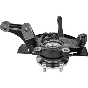 JLEO 698-422 Front Right Side Steering Knuckle with Wheel Hub Assembly Replacement Fits for Nissan Altima 2002-2006 (3.5L),for Nissan Maxima 2004-2008 (All Models) Front Passenger Side Suspension Kit