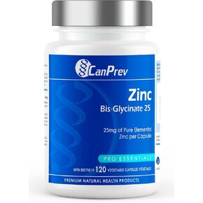 Canprev Zinc Bis-Glycinate 25 ، 120 Vegicaps