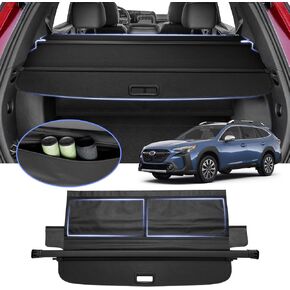 غطاء شحن من الجلد الإضافي من الجلد لـ Subaru Outback 2020-2025 （البوابة الخلفية للطاقة） غطاء صندوق Subaru Outback Retractable Shield Sways Edgensed نسخة ترقية