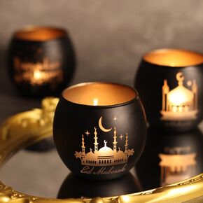 ديكور شميلم رمضان ، رمضان مبارك ، ديكور ، حاملي شموع نذري ، زخارف العيد للهدية المنزلية