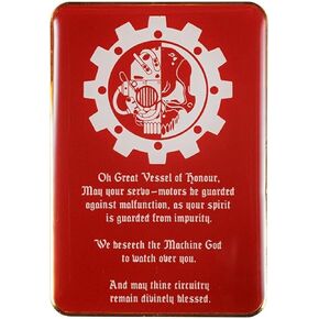 Starforged Adeptus Mechanicus STC Pin Badge Refrigerator magnet Warhammer 40000 Brooch