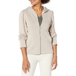 Splendid Women's Josephine Puffy Sleeve Hoodie Jacket