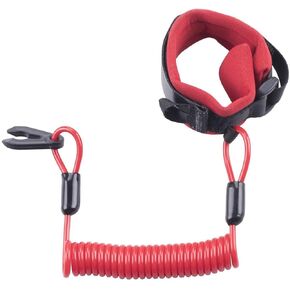 Universal Boat Kill Switch Keys Lanyard Wrist Strap for Mercury Yamaha Honda, Tohatsu Johnson Evinrude Suzuki EW2-68348-00-00 EW268348000 6K8-82556-00-00