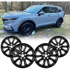 18 بوصة جلود عجلة متوافقة مع 2023-2025 Honda CRV EX-L ، ABS Plastic Cover Hubcap لـ 23-25 ​​Honda CRV Wheel Skin Get