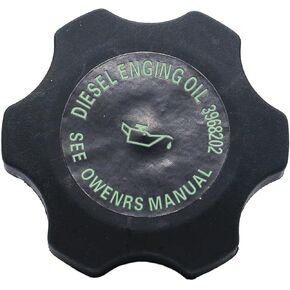 غطاء حشو الزيت 3968283 3968202 متوافق مع Dodge RAM 5.9L 6.7L Cummins W/Seals B3.9 B5.9 03-17 ، متوافق مع 2016-2020 Freightliner MT55 MT45