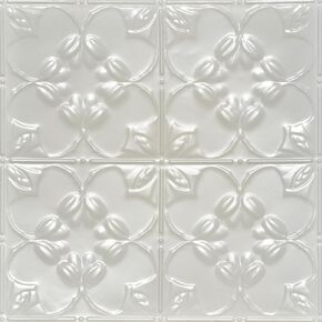 Shanko SKPC302-gn-24x24-D-6 Lilac Stamped Metal Lay-in Tin Ceiling Tile (24 sq. ft), Gold Nugget, Pack of 6