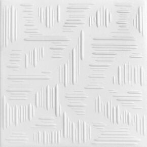 A La Maison Ceilings R60 Country Wheat Foam Glue-up Ceiling Tile (129.6 sq. ft./Case), Pack of 48, Black Matte