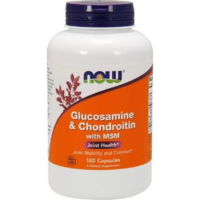 Glucosamine & Chondroitin with MSM - 180 Veg Capsules