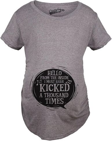 Funny Maternity T Shirts for Pregnant Women with Sarcastic Sayings Hilarious Womens Shirts for Pregnancy in Saudi Arabia