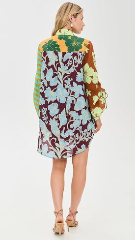 Alemais ALÉMAIS Women's Poppy Spliced Shirt in Saudi Arabia