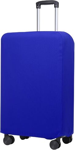 PATIKIL Luggage Cover, Suitcases Covers Elastic Carry on Cover Protector Washable Scratch-Resistant Fits 26-27 Inch Luggage for Travel Business Trips, Black in Saudi Arabia