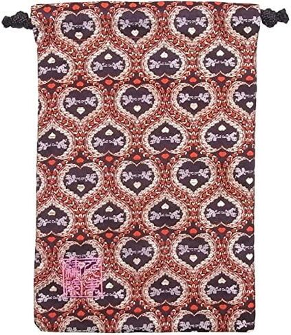 Brocade drawstring bag, lined with Nishijin brocade, 1, size M. (Momokinzakura) in Saudi Arabia