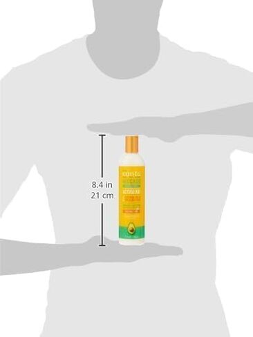 Cantu Avocado Silicone-Free Hydrating Curling Hair Styling Cream with Shea Butter, 12 Ounce (Packaging May Vary) in Kuwait