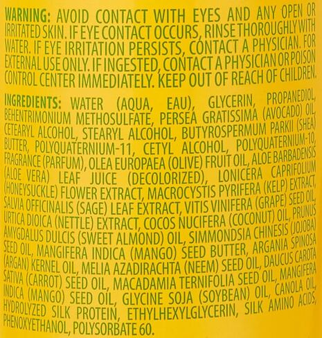 Cantu Avocado Silicone-Free Hydrating Curling Hair Styling Cream with Shea Butter, 12 Ounce (Packaging May Vary) in Kuwait