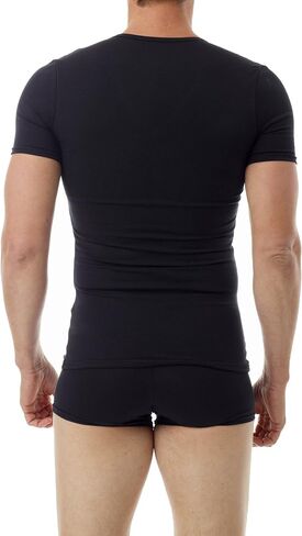 Underworks Cotton Concealer Compression V-Neck T-Shirt 3-Pack Top in Kuwait