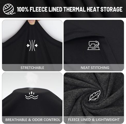 Thermal Underwear Set for MenTurtleneck Base Layer Men Cold Weather Long Johns Ski Hunting Gear Winter Top Bottoms in Saudi Arabia