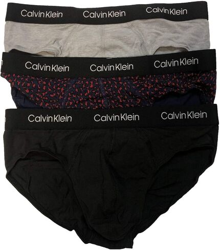Calvin Klein Men's Cotton Stretch Hip Briefs 3 Pack in Saudi Arabia