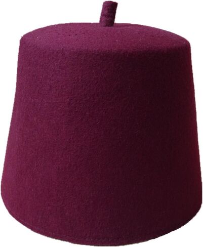 Wool Felt Muslim Moroccan Turkish Hats Prayer Fez Style Pakistani Topi Hat in Saudi Arabia