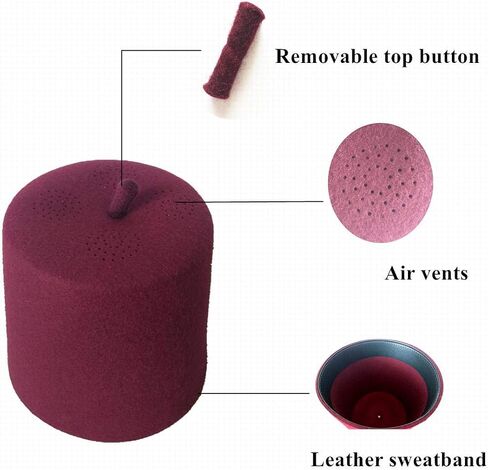 Wool Felt Muslim Moroccan Turkish Hats Prayer Fez Style Pakistani Topi Hat in Saudi Arabia