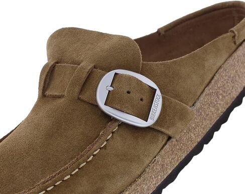 Birkenstock Unisex Buckley Shearling Suede Tea Sandals 8 W / 6 M US in Saudi Arabia