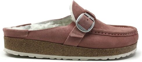Birkenstock Unisex Buckley Shearling Suede Tea Sandals 8 W / 6 M US in Saudi Arabia