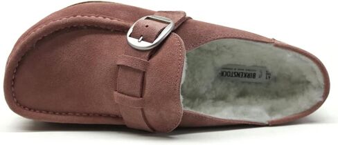 Birkenstock Unisex Buckley Shearling Suede Tea Sandals 8 W / 6 M US in Saudi Arabia