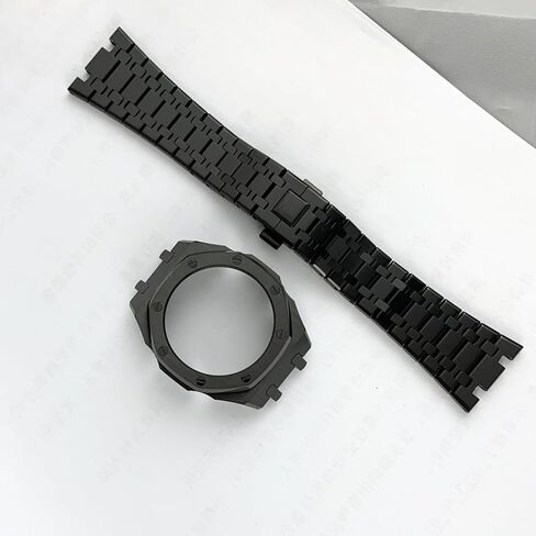 GA2100 حزام حزام CASE MOD PARTS ، 316L المعادن الفولاذ المقاوم للصدأ الفرقة الإكسسوارات رويال البلوط RING حلقة متوافقة مع ساعات الرجال G-Shock GA-2100/GAB-2100/GA-2110 in Kuwait