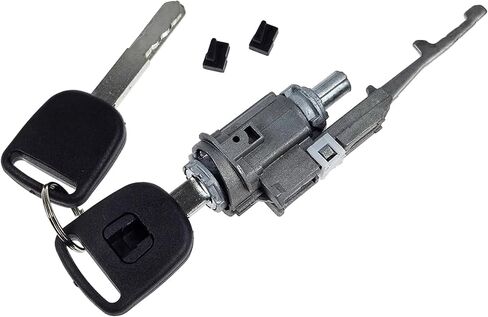 اسطوانة مفتاح الإشعال مع مفتاحين لـ Honda Accord 2008-2012 لـ Honda CR-V 2002-2006 استبدال 06351-TP5-H11 06351-TA0-H11 06351-TE0-A11 in Kuwait