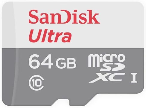 SanDisk Ultra 32GB UHS-I/Class 10 Micro SDHC Memory Card With Adapter - SDSDQUAN-032G-G4A in Kuwait