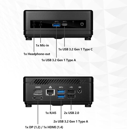 كمبيوتر مكتبي MSI CUB510M628 I7-10510U/16/512/WIN11P/3-YR in Saudi Arabia