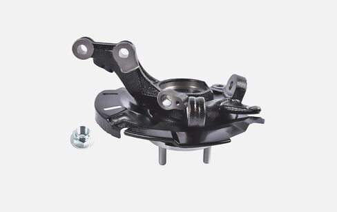 Front Left Driver Side Steering Knuckle Assembly Replacement for Hyundai Accent 2013-2017# 51715-1R503, 51750-1J000, 51755-1R000, 412690FL in Saudi Arabia