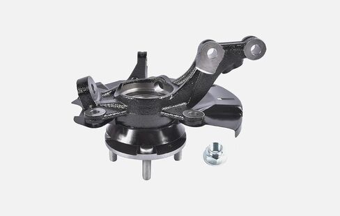 Front Left Driver Side Steering Knuckle Assembly Replacement for Hyundai Accent 2013-2017# 51715-1R503, 51750-1J000, 51755-1R000, 412690FL in Saudi Arabia