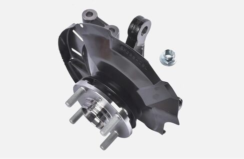 Front Left Driver Side Steering Knuckle Assembly Replacement for Hyundai Accent 2013-2017# 51715-1R503, 51750-1J000, 51755-1R000, 412690FL in Saudi Arabia