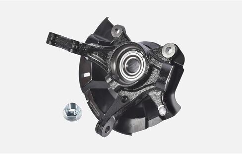 Front Left Driver Side Steering Knuckle Assembly Replacement for Hyundai Accent 2013-2017# 51715-1R503, 51750-1J000, 51755-1R000, 412690FL in Saudi Arabia