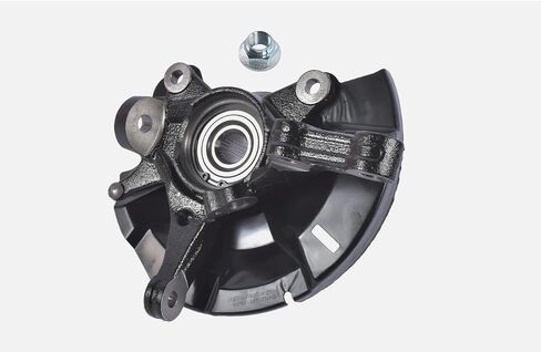 Front Left Driver Side Steering Knuckle Assembly Replacement for Hyundai Accent 2013-2017# 51715-1R503, 51750-1J000, 51755-1R000, 412690FL in Saudi Arabia