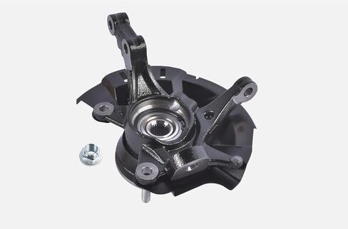Front Left Driver Side Steering Knuckle Assembly Replacement for Hyundai Accent 2013-2017# 51715-1R503, 51750-1J000, 51755-1R000, 412690FL in Saudi Arabia