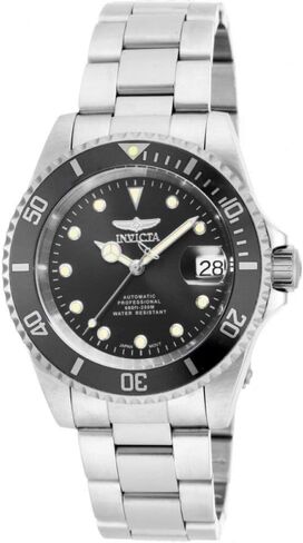Invicta Men's Connection Automatic-self-Wind Watch with Stainless-Steel Strap, Silver, 20 (Model: 24760) in Saudi Arabia