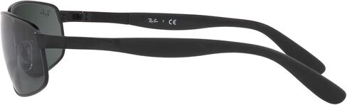 Ray-Ban Man Sunglasses Gunmetal Frame, Crystal Green Lenses, 61MM in Saudi Arabia