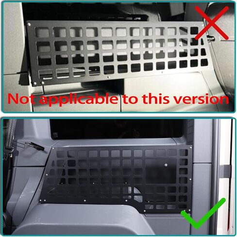 Car Trunk Storage Panel Compatible with Ineos Grenadier 2020-2024Retrofit of The Storage Bracket on The Side of The Trunk，Trunk Side Fence Storage Tray Bracket Accessories (Left) in Kuwait