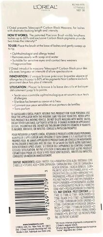 L'Oreal Telescopic Mascara: Black #905 in Kuwait