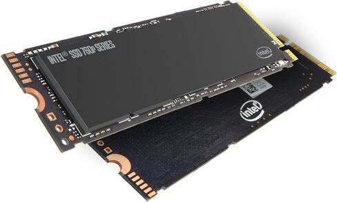 انتل SSD سلسلة 760P (256GB، M.2 80 ملم منفذ الملحقات الإضافية السريع 3.0 x4، 3D2، TLC) in Saudi Arabia