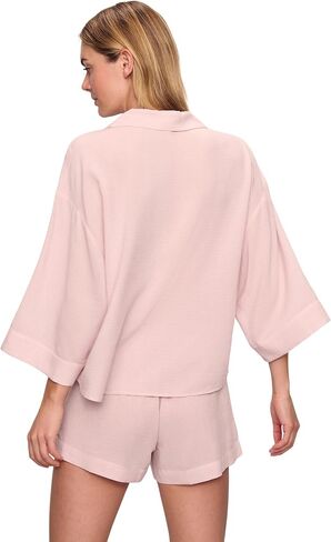 Eberjey Women's Nautico Relaxed Short Pj Set in Saudi Arabia