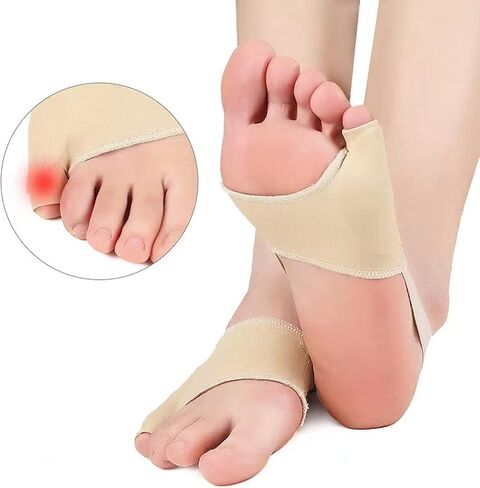 Bunion Corrector Pain Relief Orthopedic Medical Grade Toe Straightener - Pinky Toe Splint for Men & Women, Little Toe Separator for Overlapping Toes, Comfortable Splint & Gel Pads(1 Pair, Smal) in Kuwait